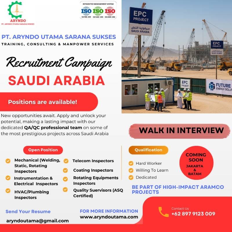Recruitment Campaign SAUDI ARABIA